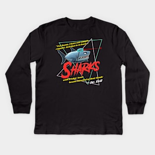 Sharks From Animal Kids Long Sleeve T-Shirt